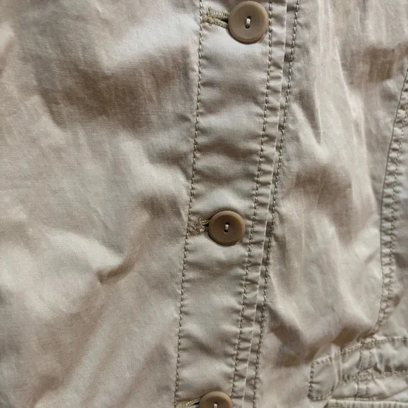 Eileen fisher Ruffle collar utility jacket - Picture 5 of 8